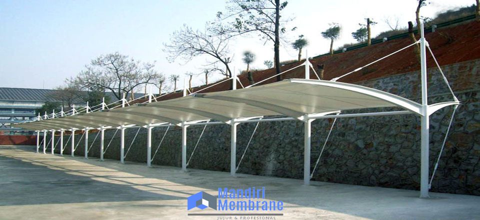 tenda membrane lapangan