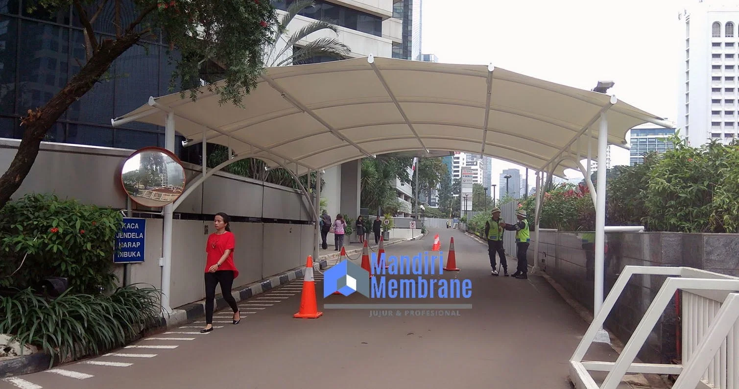 car entrance membran